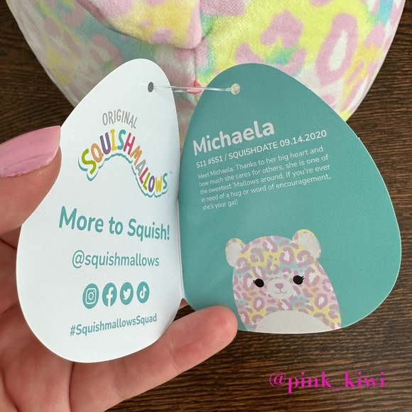 🆑 Squishmallows 11” Michaela the Cheetah - Picture 12 of 16